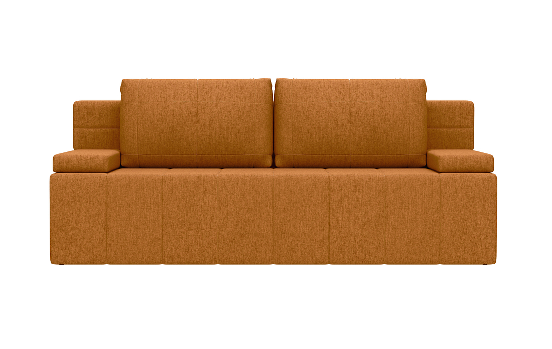 Ричмонд М / Диван - кровать 3-х мест Рогожка флис терракотовый